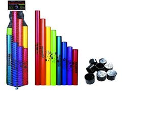 Boomwhackers C Major Diatonic Scale Set with Octavator Caps 8-Pack