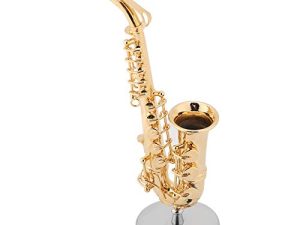Miniature Tenor Saxophone with Stand And Case