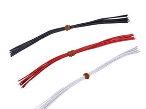 VORCOOL 30pcs 22AWG Hookup Wire Pickup Wire for Guitar and Other Musical Instrument