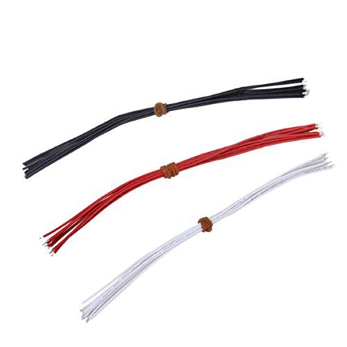 VORCOOL 30pcs 22AWG Hookup Wire Pickup Wire for Guitar and Other Musical Instrument VORCOOL 30pcs 22AWG Hookup Wire Pickup Wire for Guitar and Other Musical Instrument