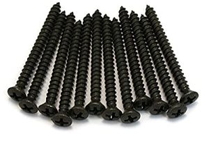 Fender Neck Mounting Screws (Black)