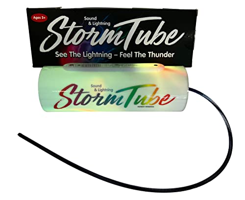 OFG Products Musical Storm Tube Instrument for Teens and Adults - See the Lightning and Feel the Thunder with the Storm Tube! Motion Activated with 4 Color Modes OFG Products Musical Storm Tube Instrument for Teens and Adults - See the Lightning and Feel the Thunder with the Storm Tube! Motion Activated with 4 Color Modes