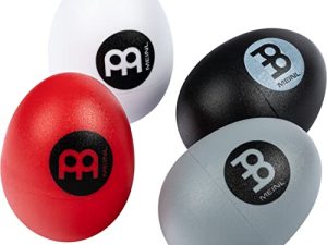 Meinl Percussion Set Egg Shakers 4-Piece Pack for All Music with Different Volume Levels — NOT Made in China — Durable All-Weather