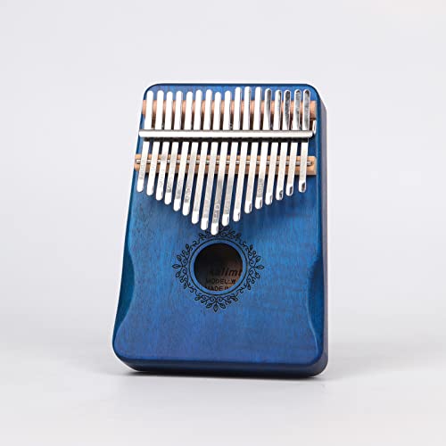 POKHDYE Sky blue Kalin bassist beginner's hand m-finger piano mahogany beginner's 17 tone children's instrument FDS2 0 POKHDYE Sky blue Kalin bassist beginner's hand m-finger piano mahogany beginner's 17 tone children's instrument FDS2 0