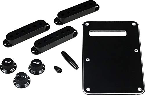 Fender Electric Guitar Strat Accessory Kit - Black Fender Electric Guitar Strat Accessory Kit - Black
