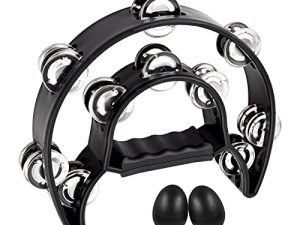 EastRock Double Row Tambourine
