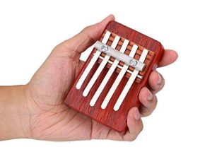 Traditional Finger Thumb Piano Size Beginners For Children Musical Instrument Accompaniment Training Tool (5 Keys) Kalimba Thumb Piano