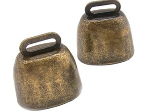 2 Pack Small Brass Bell