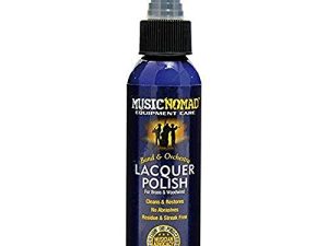 MusicNomad Lacquer Polish for Brass & Woodwind Instruments