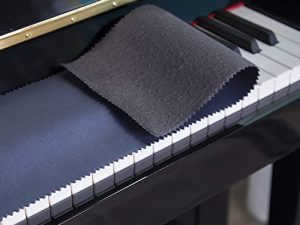 Mooson Piano Keyboard Anti-Dust Cover High Technology Fabric Key Cover Cloth Fit For Upright Piano
