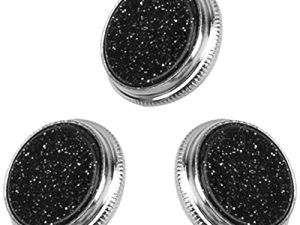 3Pack Yootones Trumpet Valve Finger Buttons Trumpet Key Buttons Caps Replacement Trumpet Repairing Buttons Musical Instruments Accessories (Dark Purple)
