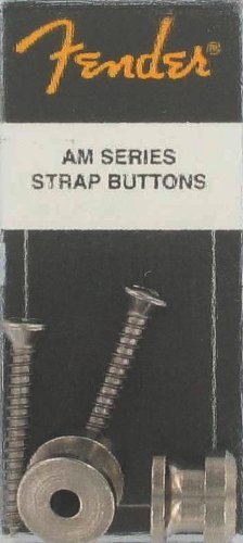 Fender American Series Locking Strap Buttons - Chrome Fender American Series Locking Strap Buttons - Chrome