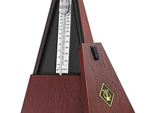 Donner Mechanical Metronome DPM-1 For Musician Guitar Piano Drum Violin Track Beat And Tempo Red