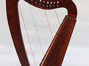 Musical Instrument 12 Strings Celtic Irish Harp