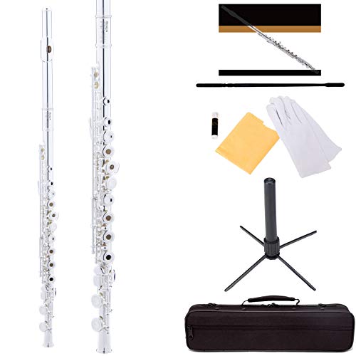 Mendini By Cecilio Flutes - Open Hole C Flute For Beginners Mendini By Cecilio Flutes - Open Hole C Flute For Beginners