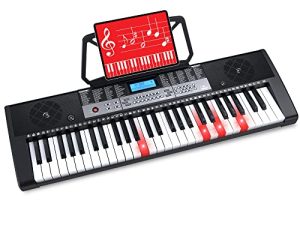 Best Choice Products 54-Key Electronic Keyboard Piano Portable Beginner Electric Keyboard Complete Set w/LCD Screen