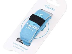 Guitar String Mute Dampener - Guitto Guitar Noise Reducer Dampener Universal Guitar Fretboard Muting Wraps Fit for Electric Wood Acoustic Guitar Bass Musical Instruments Accessory (Small)