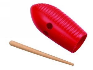 Nino Percussion NINO581R ABS Plastic Mini Guiro