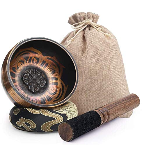 DomeStar Tibetan Singing Bowl Set Sound Bowl Meditation Bowl DomeStar Tibetan Singing Bowl Set Sound Bowl Meditation Bowl