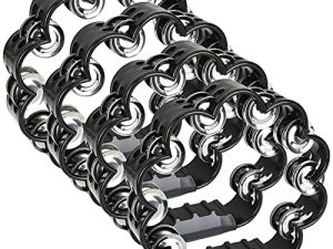 4 Pack Double Row Tambourine for Adults