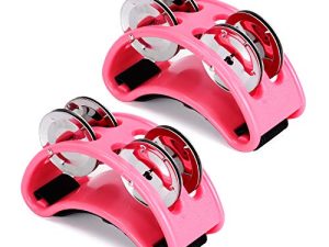 Facmogu 2PCS Foot Tambourine