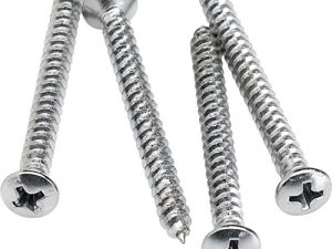 Fender Neck Mounting Screws - Chrome