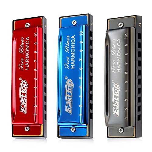 East top Harmonica Set of 3 East top Harmonica Set of 3