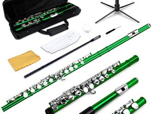 SLADE Closed Hole C Flutes - Musical Instrument Beginner Student Flute with Case