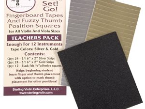 Mark! Set! Go! Instrument Fingerboard Tape: Teacher Pack
