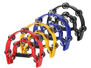 4 Pack Tambourine for Adults
