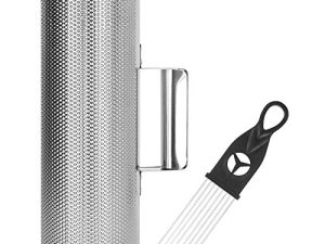 12" x 4" Metal Guiro Instrument with Scraper
