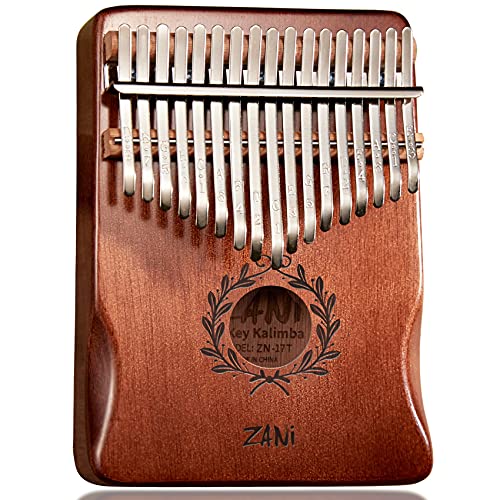 TienClef Kalimba Thumb Piano 17 Keys with Engraved Notes Olive Branch Pattern Handhold Cute Finger Mabogany Solid Wood Portable Musical Instrument Music Book for Kids Adult Beginner (Coffee) TienClef Kalimba Thumb Piano 17 Keys with Engraved Notes Olive Branch Pattern Handhold Cute Finger Mabogany Solid Wood Portable Musical Instrument Music Book for Kids Adult Beginner (Coffee)