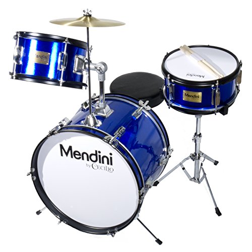 Mendini By Cecilio Drum Set – 3-Piece Kids Drum Set (16") Mendini By Cecilio Drum Set – 3-Piece Kids Drum Set (16")