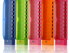 Harmonica for Kids 10 Hole Translucent Kids Harmonica