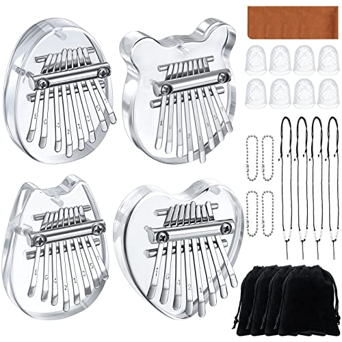 24 PCS 8 Keys Mini Kalimba Piano Christmas Gift Set for Kids 24 PCS 8 Keys Mini Kalimba Piano Christmas Gift Set for Kids