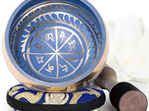 Tibetan Singing Bowl Set ~ Easy to Play ~ Creates Beautiful Sound for Holistic Healing