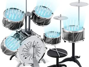 Best Choice Products 18-Piece Kids Beginner Drum Kit
