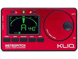 KLIQ MetroPitch - Metronome Tuner for All Instruments - with Guitar