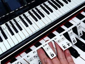Piano Keyboard Stickers