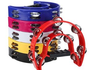 Patioer 10" Double Row Tambourine