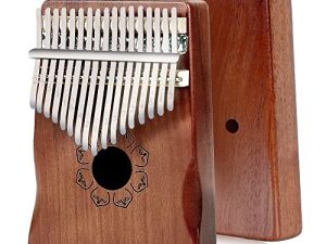 East top Kalimba 17 Keys Thumb Piano musical instrument Finger Piano with Mahogany Wood