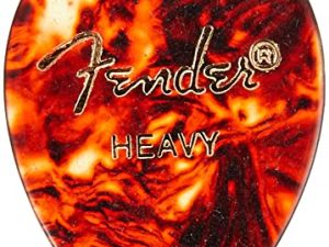 Fender Classic Celluloid Guitar Picks 354 Shape