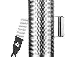 Metal Guiro 12"x 5" Stainless Steel with Scraper Latin Percussion Instrument