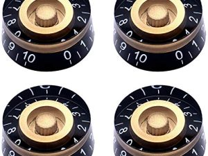 Taiss 4Pcs Guitar Knobs