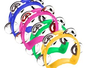 SAVITA 4 Pcs Percussion Tambourines