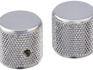 Fender Telecaster/Precision Bass Knobs - Knurled Chrome