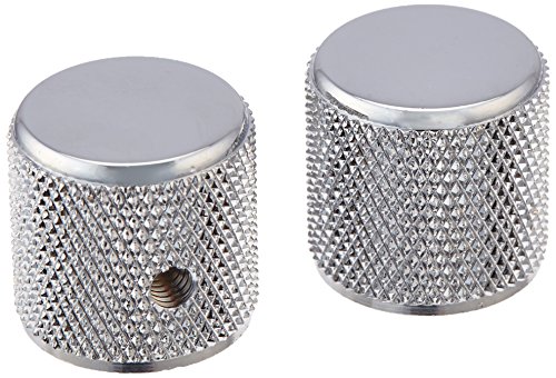 Fender Telecaster/Precision Bass Knobs - Knurled Chrome Fender Telecaster/Precision Bass Knobs - Knurled Chrome