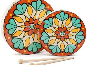 Foraineam 10 Inch & 8 Inch Hand Drum