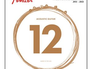 Fender Dura-Tone Coated Phosphor Bronze Acoustic Guitar Strings