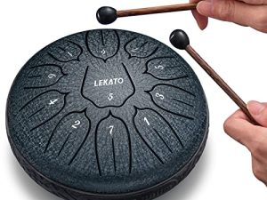 Steel Tongue Drum 6 Inch 11 Notes
